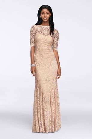 Long Lace Dresses